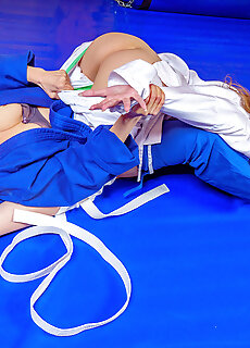 Maturenl porn pictures, Granny Vs Teen! Old And Young Lesbian Wrestling Sex!