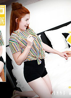 Maturenl porn pictures, Teeny Babe Keira Love Is All Into Eating Granny Inna White's Pussy On Holiday